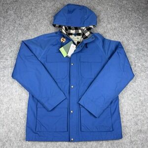 L.L. Bean NEW Original Baxter State Parka '82 Jacket Mens Large Blue Wool Lined